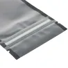 Reclosable plastic bags - mat-black / clear - 13 * 18 cm - 100 piecesStorage Bags
