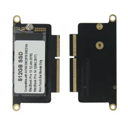 Macbook Pro Retina A1708 - mise à niveau du disque dur ssd - A1708 - 128 Go - 256 Go - 512 Go - 1 To - SSD pour EMC 3164 EMC 297