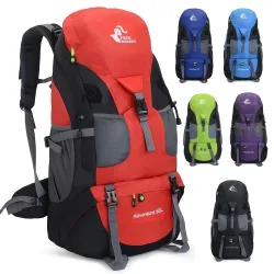 Wasserdichter Rucksack für Camping / Sport - großes Fassungsvermögen - 50 l