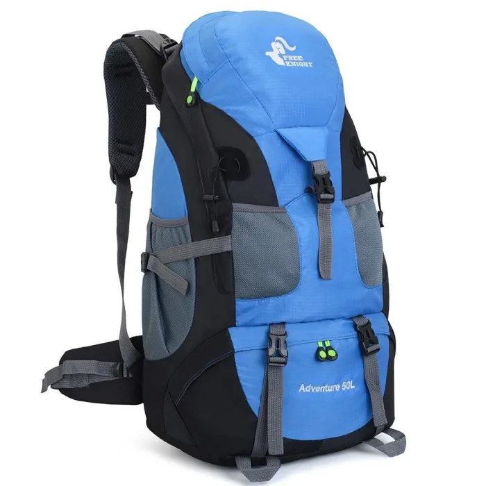 Camping / sports vanntett ryggsekk - stor kapasitet - 50L