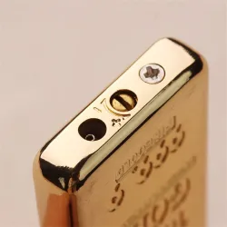 Luksus butangass lighter - gullbarre