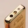 EncendedorEncendedor de gas butano de lujo - barra de oro