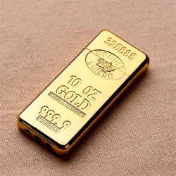 Luksus butangass lighter - gullbarre
