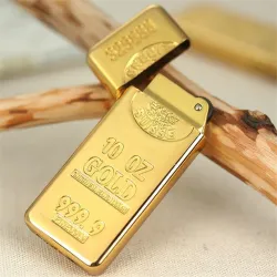Luksus butangass lighter - gullbarre