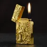 Metal butangas lighter - drage