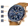 BENYAR - montre de sport à quartz - étanche - acier inoxydable