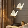 Moderne taklampe - fargerik sommerfugl