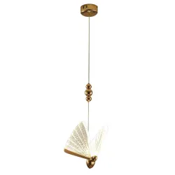 Moderne taklampe - fargerik sommerfugl