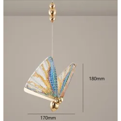Modern ceiling lamp - colorful butterflyCeiling lights