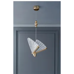 Luces de techoLámpara de techo moderna - mariposa de colores
