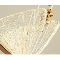 Moderne taklampe - fargerik sommerfugl