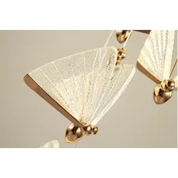 Moderne taklampe - fargerik sommerfugl