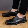 Mocassins classiques pour hommes - à enfiler - cuir véritable