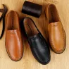 Klassiske loafers til mænd - slip on - ægte læder