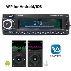 Din 1Autoradio 1 Din - DAB plus - remoto - Bluetooth - manos libres - ISO - TF - USB - Aux
