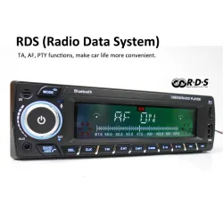 Autoradio 1 Din - DAB plus - télécommande - Bluetooth - mains libres - ISO - TF - USB - Aux