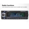 Radio samochodowe 1 Din - DAB plus - pilot - Bluetooth - zestaw głośnomówiący - ISO - TF - USB - AuxDin 1
