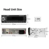 Autoradio 1 Din - DAB plus - télécommande - Bluetooth - mains libres - ISO - TF - USB - Aux