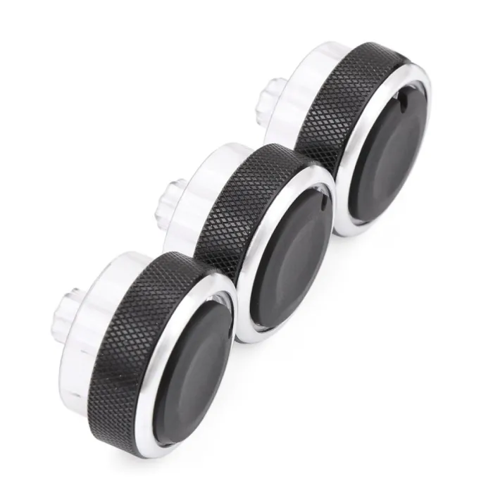 Commutateur de commande de chauffage de climatisation de voiture - bouton - pour Ford Focus 2 MK2 Focus 3 MK3 Mondeo - 3 pièces