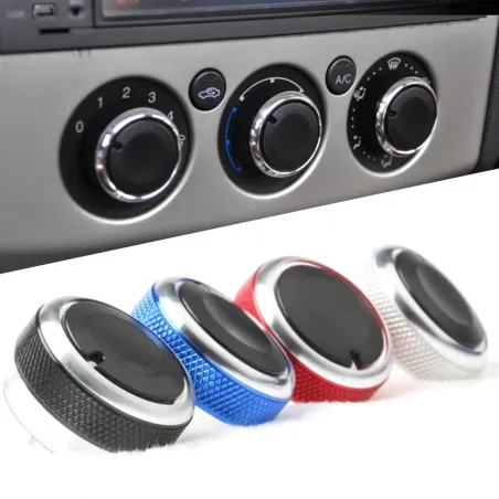 Commutateur de commande de chauffage de climatisation de voiture - bouton - pour Ford Focus 2 MK2 Focus 3 MK3 Mondeo - 3 pièces