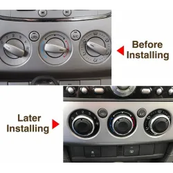 Commutateur de commande de chauffage de climatisation de voiture - bouton - pour Ford Focus 2 MK2 Focus 3 MK3 Mondeo - 3 pièces