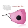 Protective face / mouth mask - PM25 activated carbon filter - air valve - reusableMouth masks