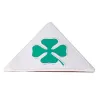 Naklejka na samochód czterolistna koniczyna - aluminiowy emblematNaklejki