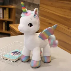 Animales de pelucheUnicornio arcoiris - peluche