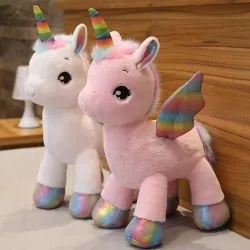 Animales de pelucheUnicornio arcoiris - peluche
