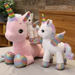 Animales de pelucheUnicornio arcoiris - peluche