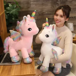 Animales de pelucheUnicornio arcoiris - peluche
