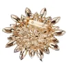 Grande fleur de marguerite - broche en cristal