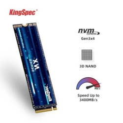 KingSpec - SSD M2 NVME - disco rígido interno - 128 GB - 256 GB - 512 GB - 1 TB