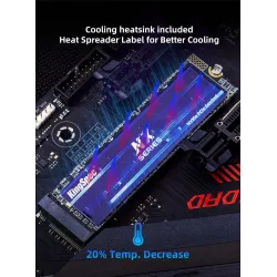 KingSpec - SSD M2 NVME - intern hårddiskskiva - 128GB - 256GB - 512GB - 1TB