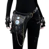 Bolsa de ombro / perna / cintura - steampunk - gótica - estilo retrô - couro