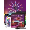 Fyrværkeri - LED strip - Bluetooth - WiFi - LED - app kontrol - musik / lyd sync