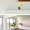 ÓpticaTelémetro láser inteligente - cinta métrica - medidor de distancia - pantalla OLED - control de aplicaciones - 30 M