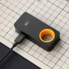 ÓpticaTelémetro láser inteligente - cinta métrica - medidor de distancia - pantalla OLED - control de aplicaciones - 30 M