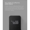 ÓpticaTelémetro láser inteligente - cinta métrica - medidor de distancia - pantalla OLED - control de aplicaciones - 30 M