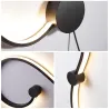 Modern wall lamp - LED - RGB remote - S - W - line shapeWall lights