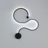 Applique moderne - LED - Télécommande RVB - S - W - forme ligne