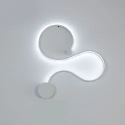 Applique moderne - LED - Télécommande RVB - S - W - forme ligne