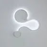Modern wall lamp - LED - RGB remote - S - W - line shapeWall lights