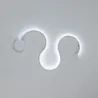 Modern wall lamp - LED - RGB remote - S - W - line shapeWall lights