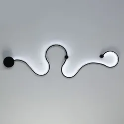 Modern wall lamp - LED - RGB remote - S - W - line shapeWall lights