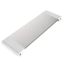 Aluminiowa podstawka pod monitor / komputer - z 4 portami USBPodstawka na laptopa