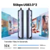 USB-C till HDMI - RJ45 - USB 3.0 - PD - HUB - multifunktionsadapter
