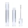Lápiz labialEnvases de brillo de labios transparentes vacíos - con barra de esponja para labios - 5ml - 20 piezas