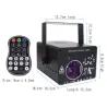 Lumière laser de scène colorée - projecteur de motifs - avec télécommande - RG DMX