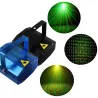 Mini laser scenelys - projektor - stemmestyring - selvkørende strobe